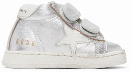 Baby Silver June Sneakers In Silver/white 70137