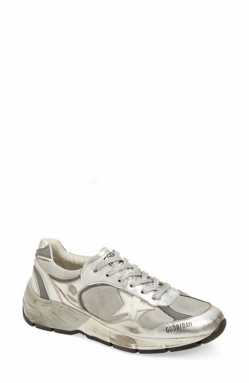 Deluxe Dad-star Silver Low Top Sneaker