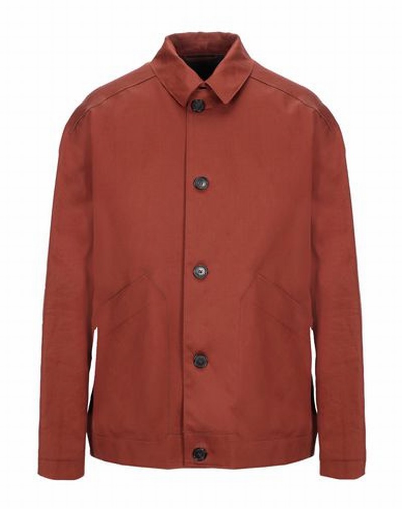 Jackets In Brick Red