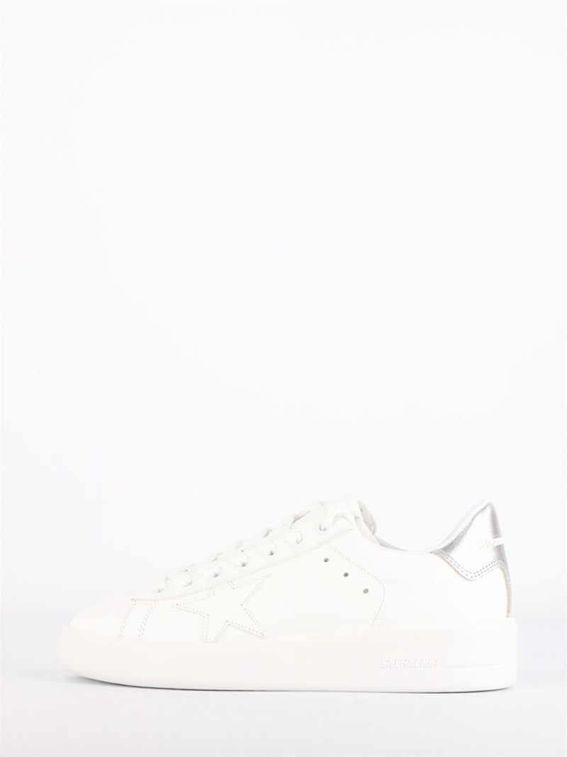 Purestar Logo Low-top Sneakers In White