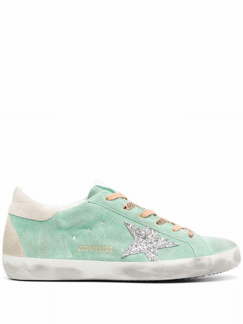 Super-star Suede Sneakers In Green