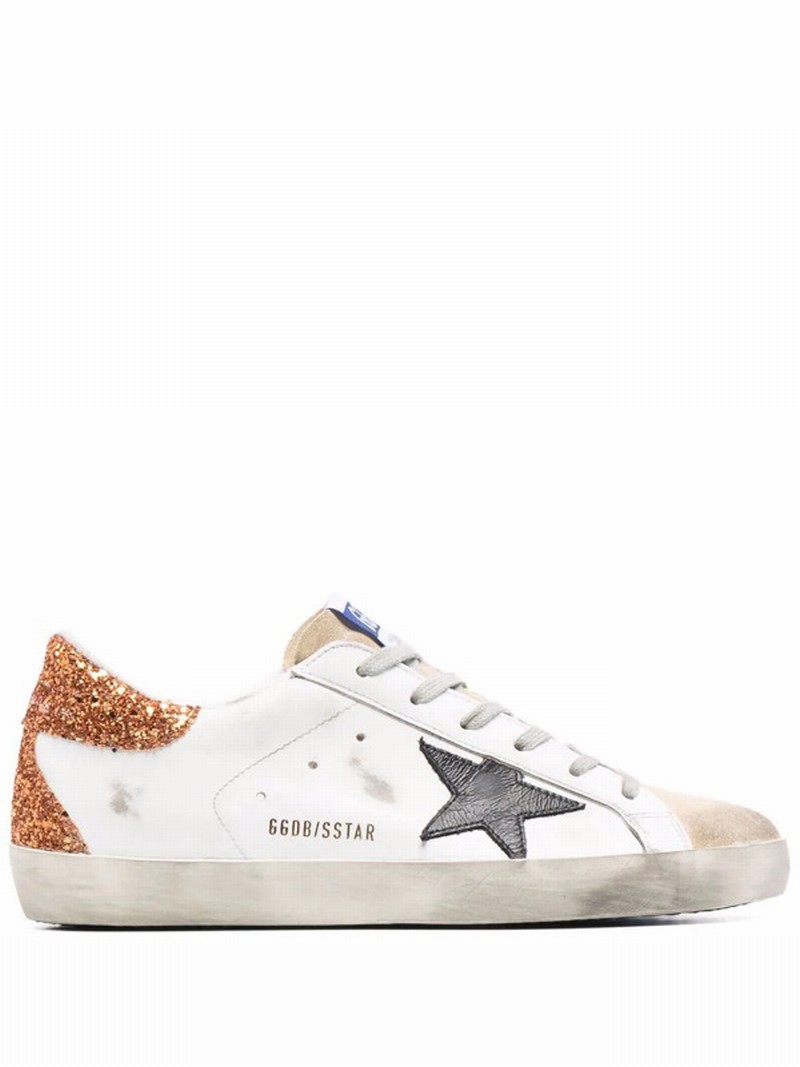 Super-star Low-top Sneakers In Metallic