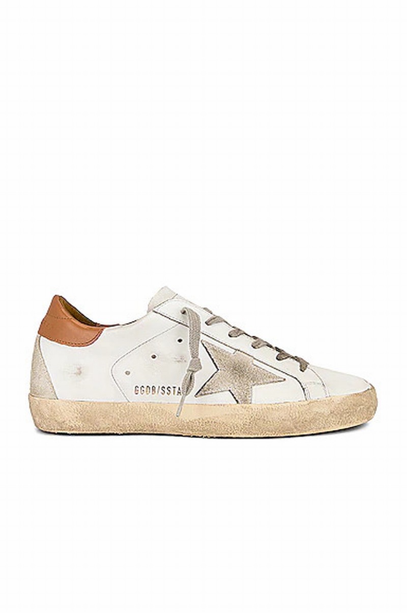 Superstar Sneaker In White/ice/light Brown