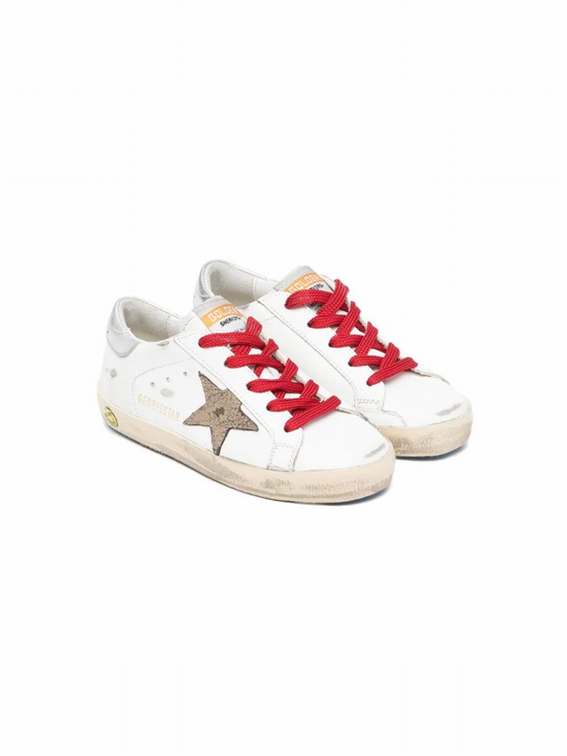 Kids' Superstar Sneakers In White