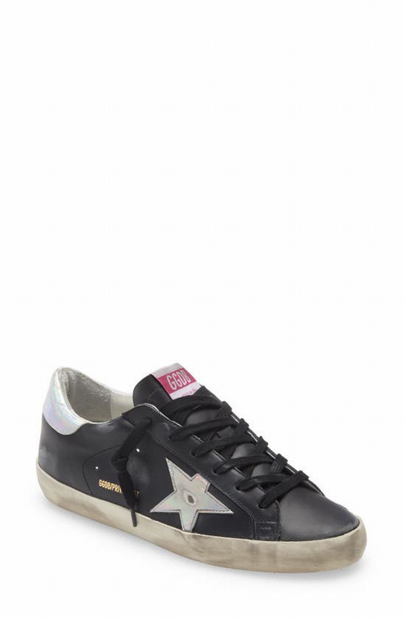 Super Star Classic Sneakers In Black/mint/platinum