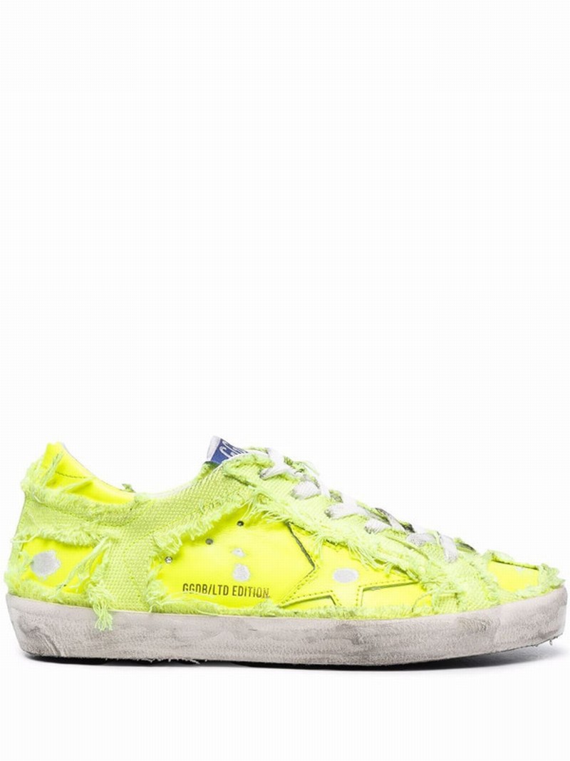 Super-star Low-top Sneakers In Yellow