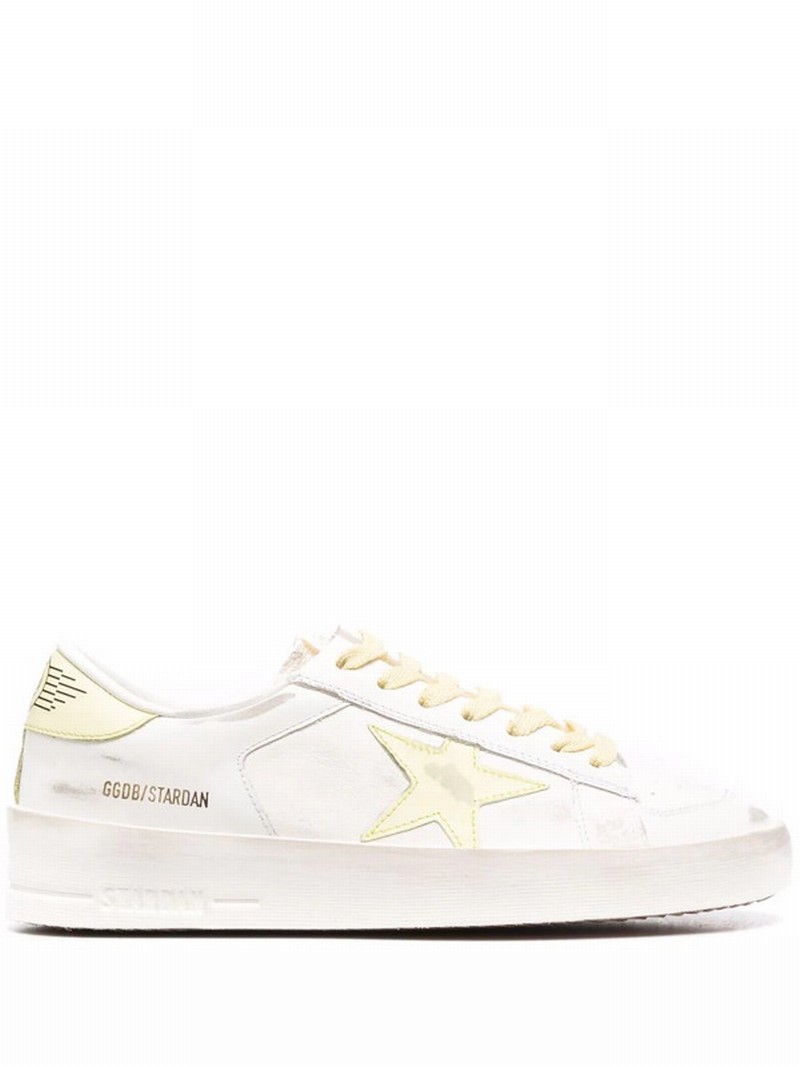 Stardan Flatform Sneakers In White