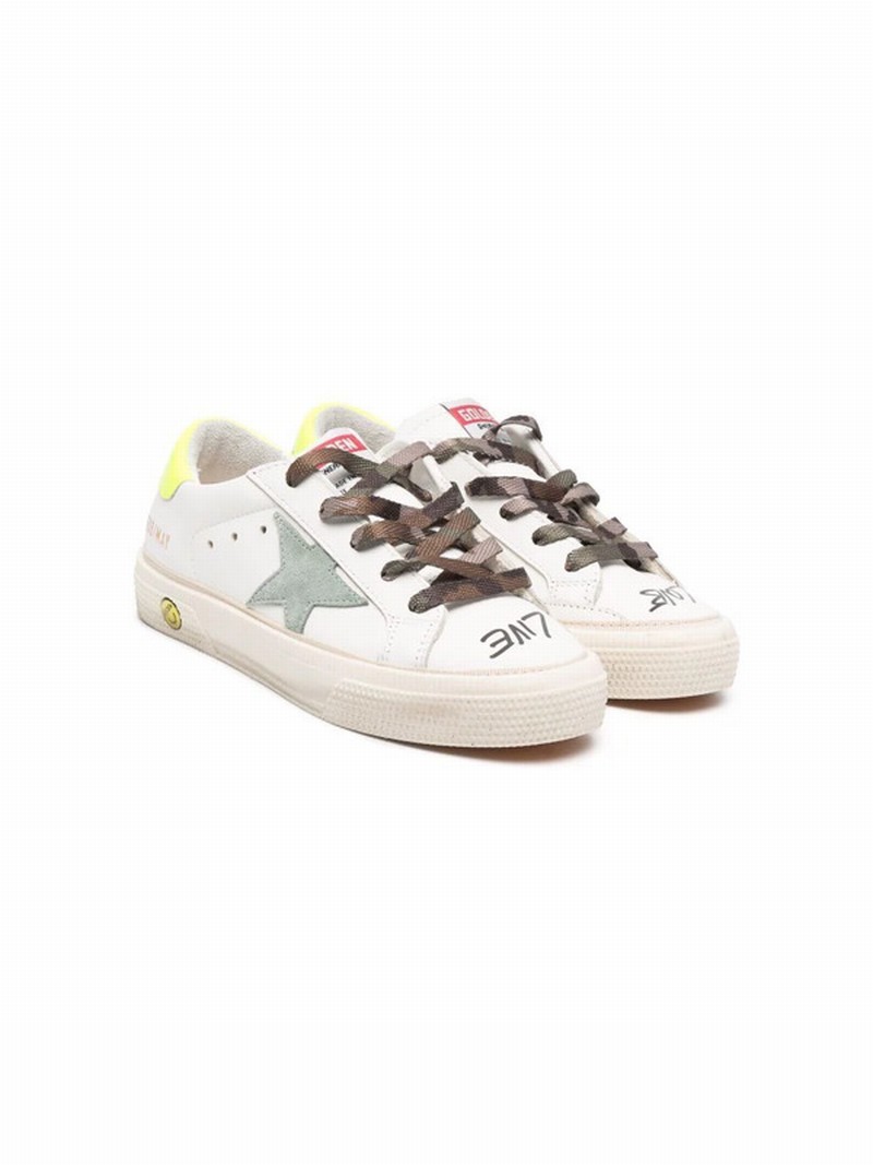 Kids' Superstar Low-top Sneakers In White