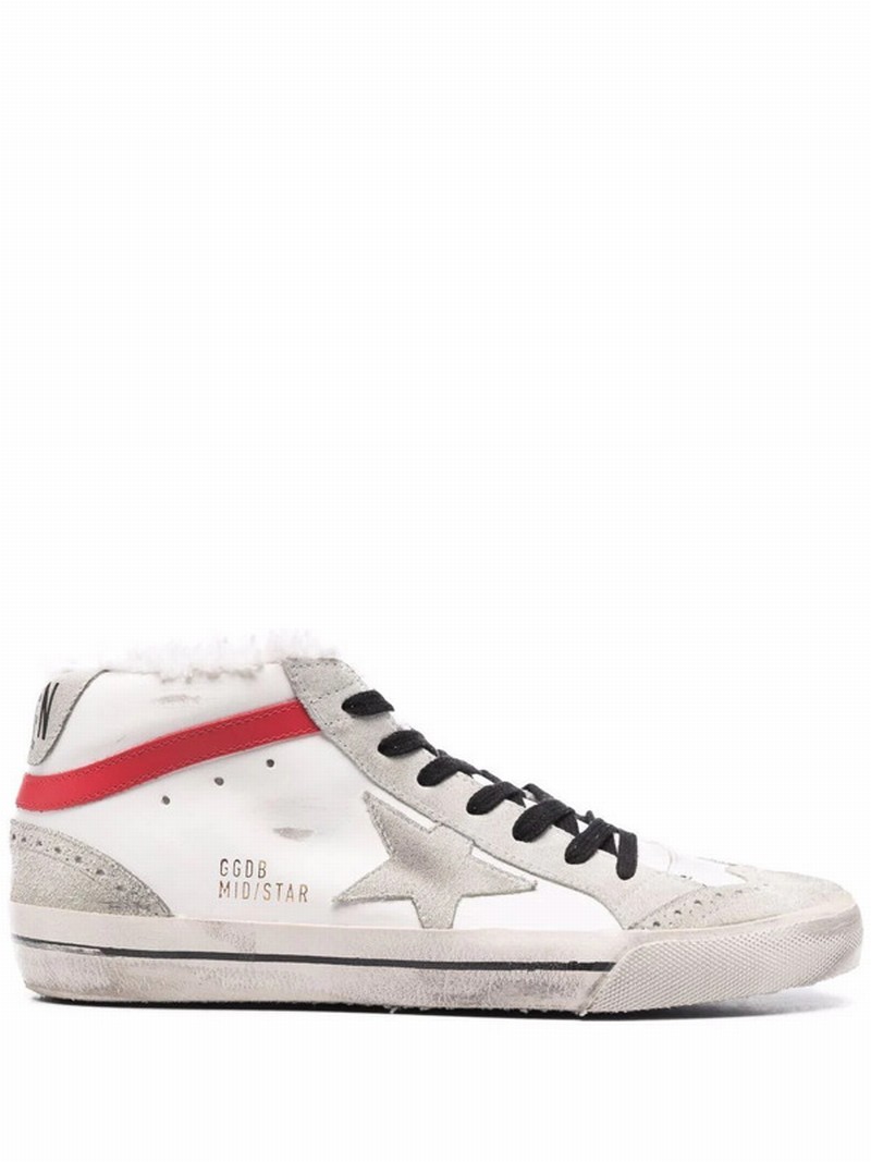 Mid-star Sneakers In White