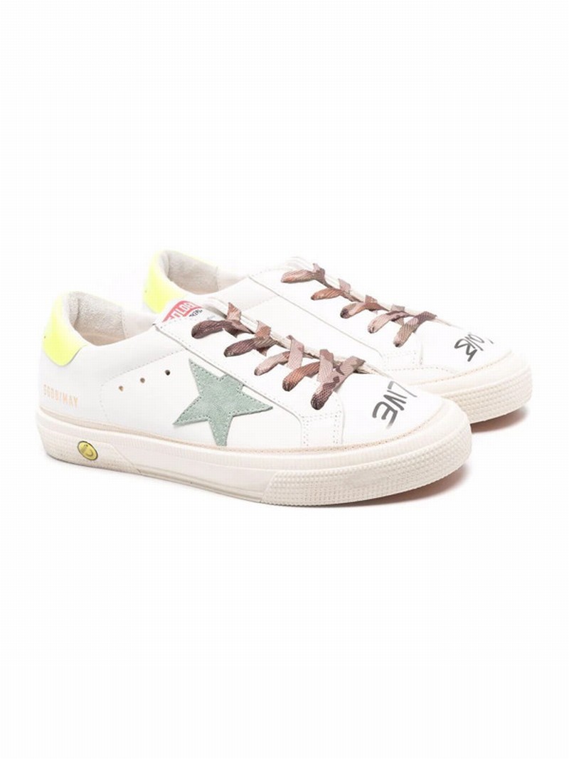 Kids' Superstar Low-top Sneakers In White