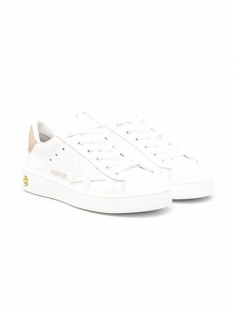 Kids' Super Star Low-top Sneakers In White