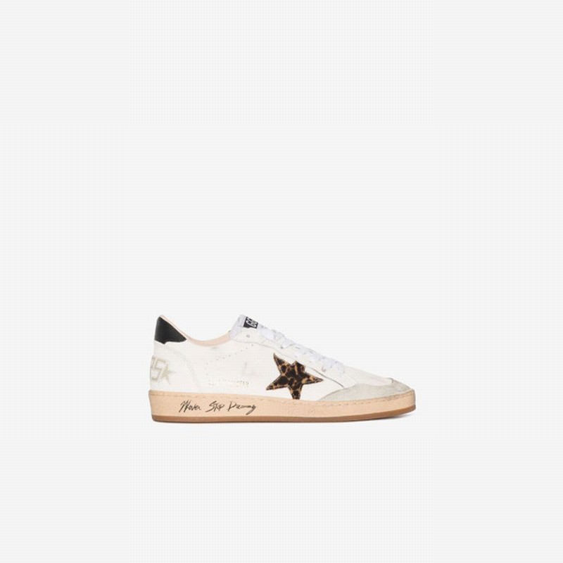 Ball Star 10920 Low-top Leather Trainers In White