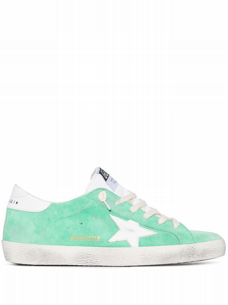 Super-star Low-top Sneakers In Green