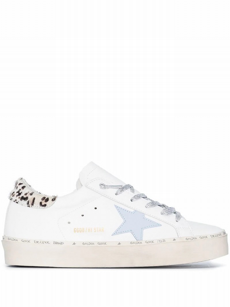 Hi Star Low-top Flatform Sneakers In White