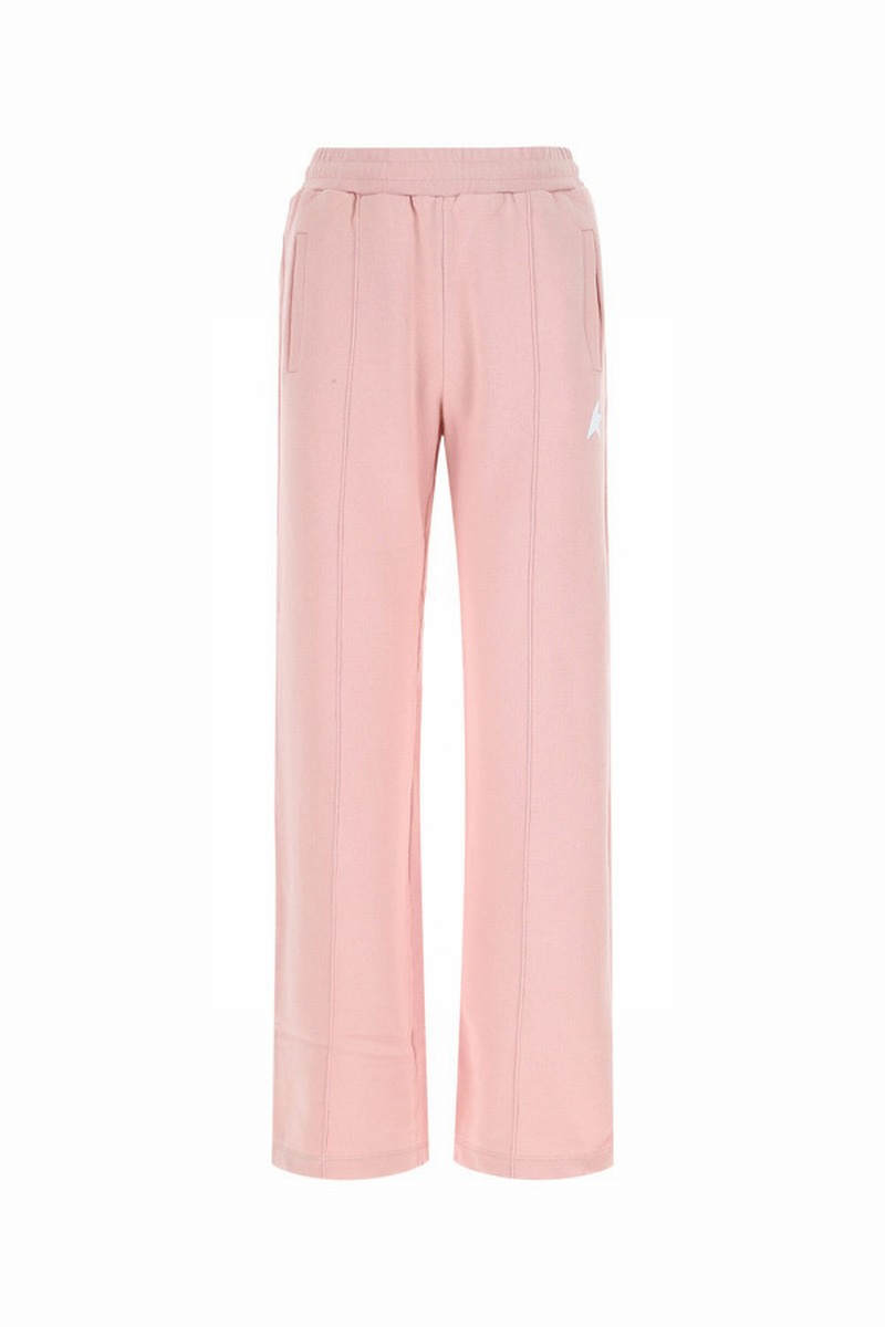 Pink Polyester Dorotea Pants