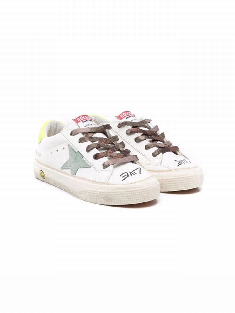 Kids' Super-star Low-top Sneakers In White