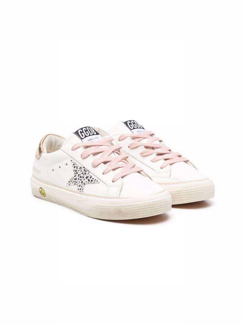 Kids' Super-star Low-top Sneakers In White