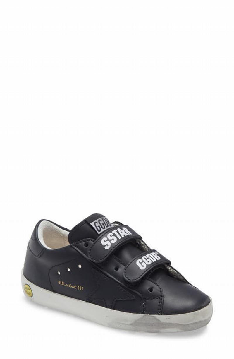 Kids' Old School Sneaker In Black