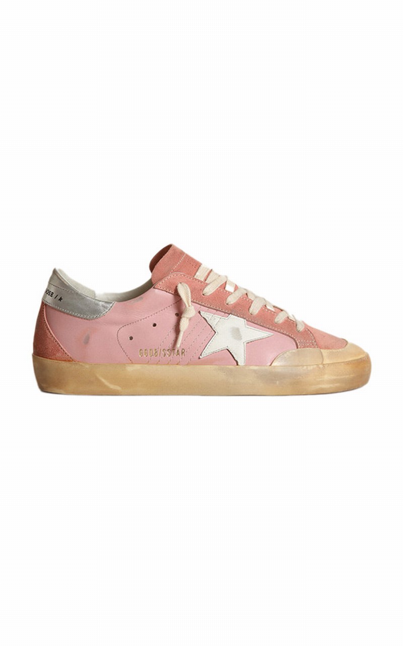 Women's Super-star Penstar Leather Sneakers In Pink