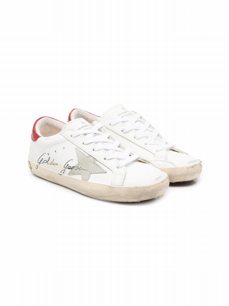 Distressed Logo-print Sneakers In ??ɫ