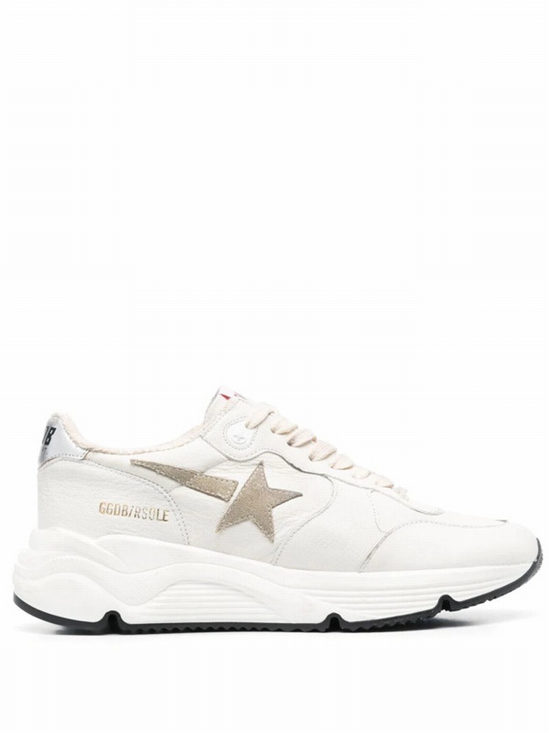 Running Sole Low-top Sneakers In Weiss