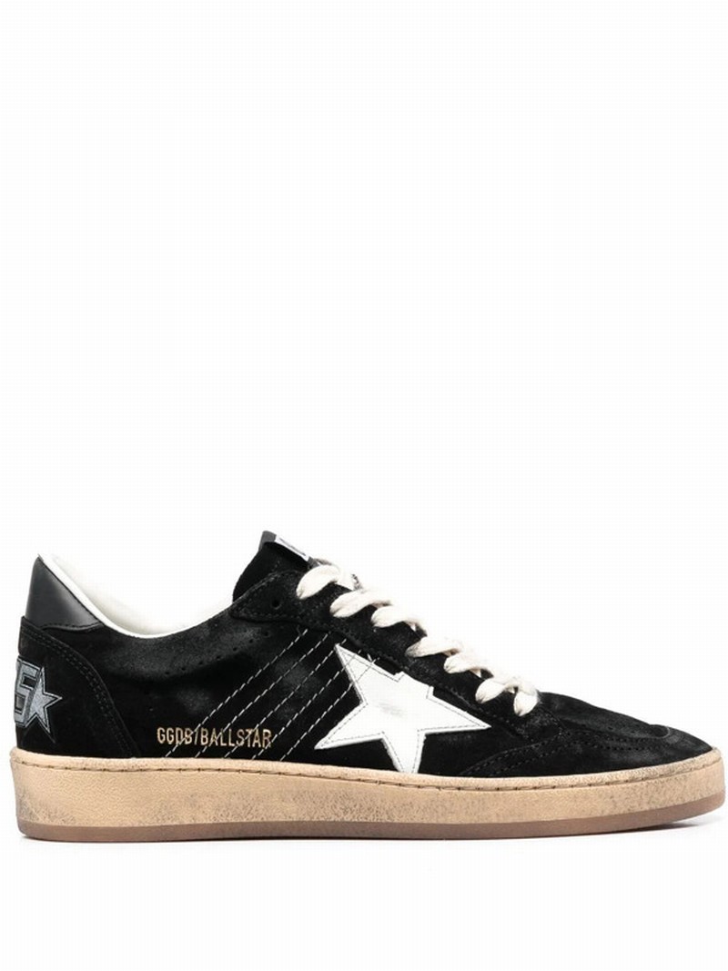 Ballstar Low-top Sneakers In Black