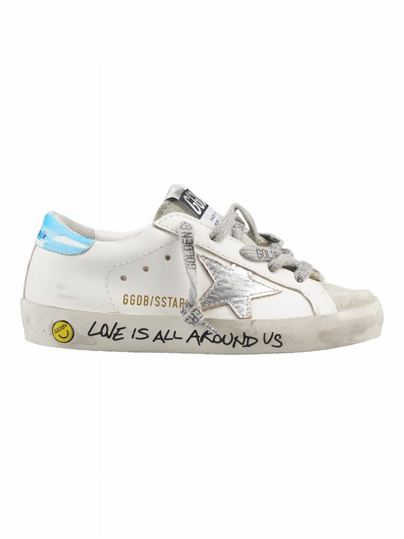 Kids' Sneakers Star Vintage In White