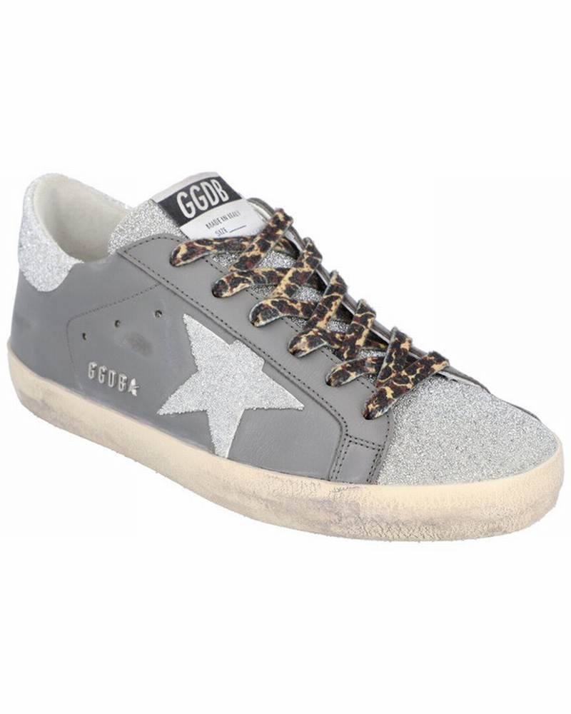 Superstar Leather Sneaker In Grey