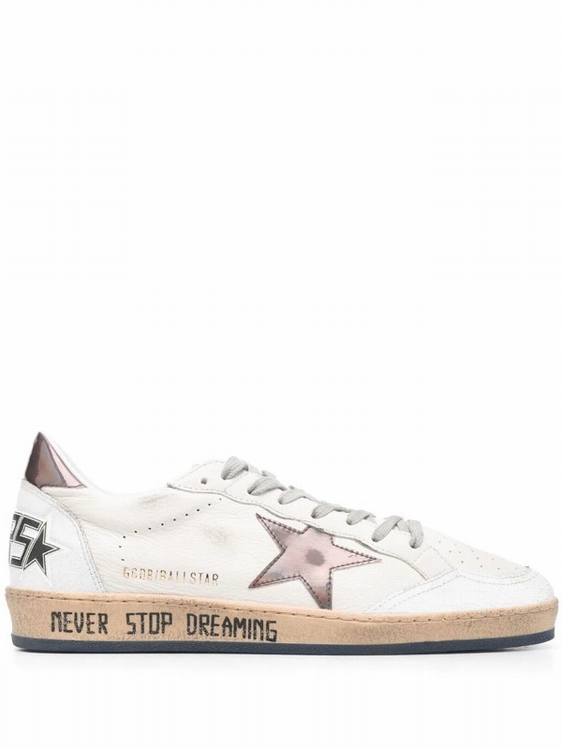 Ball Star Low-top Sneakers In White