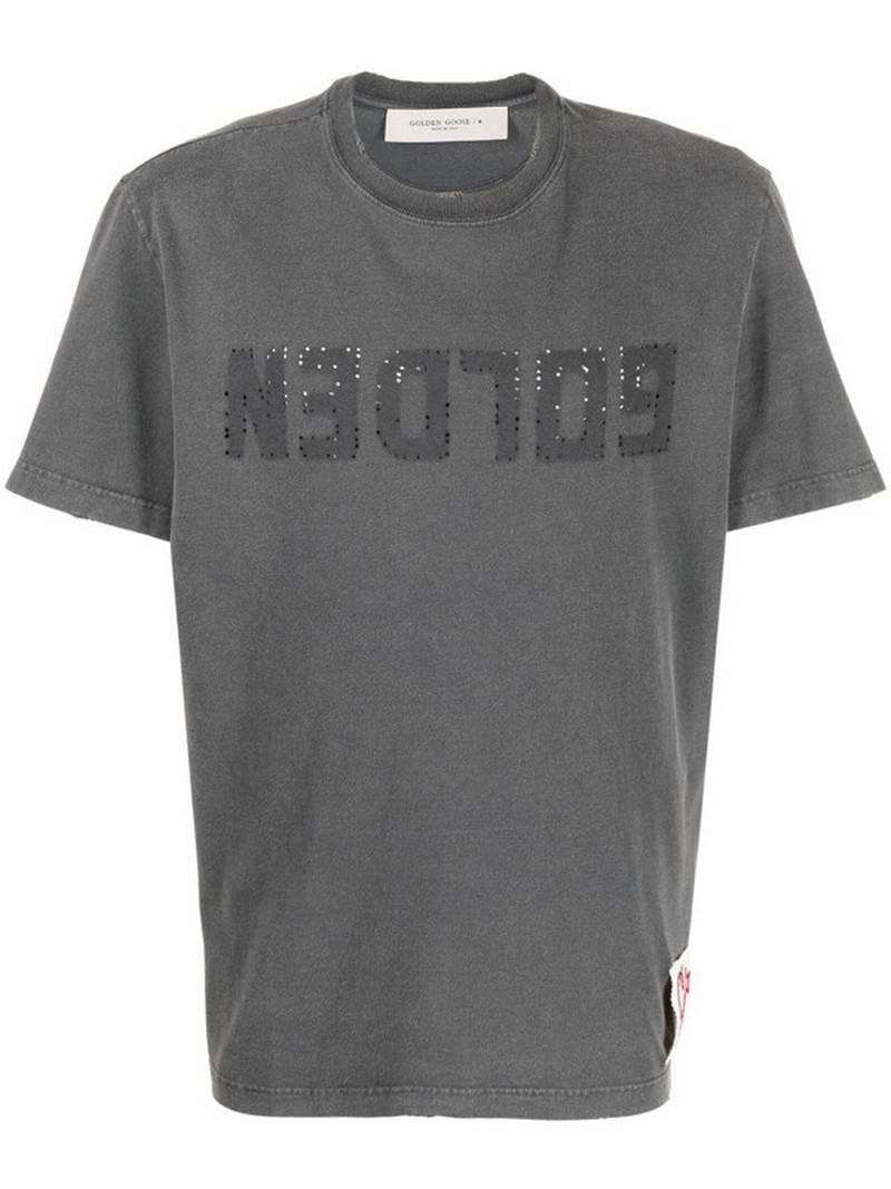 Logo-print Short-sleeve T-shirt In Grey