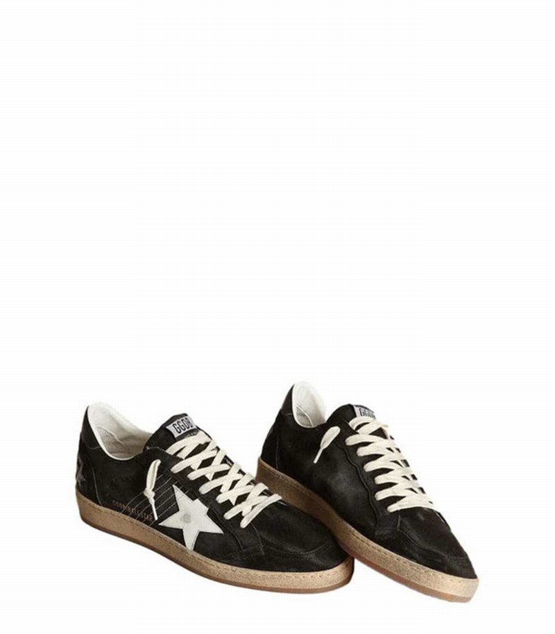 Ball Star Sneaker In Black White