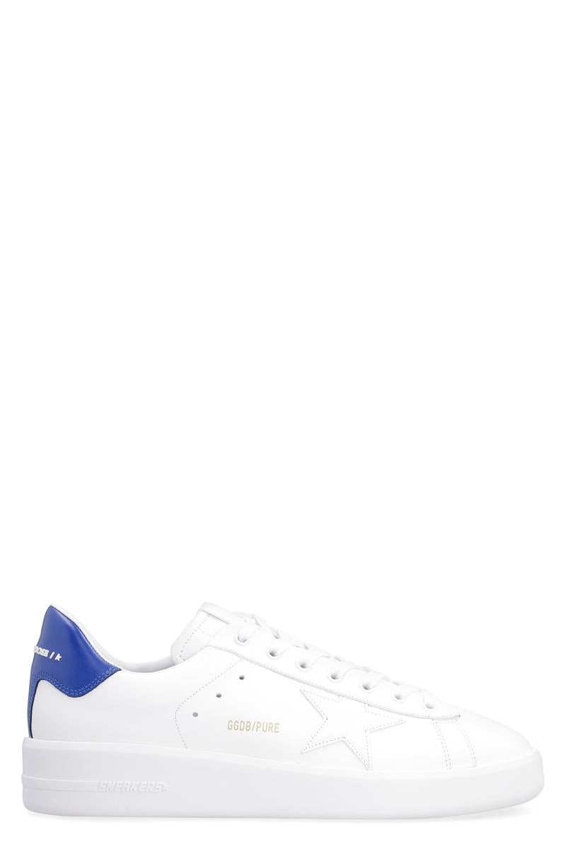 Pure Star Leather Low-top Sneakers In White