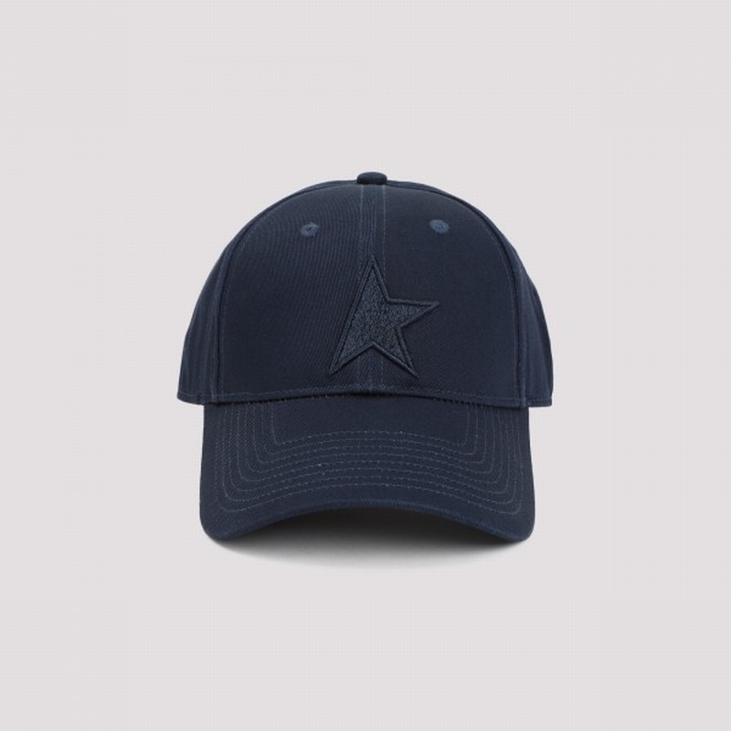 Star Cotton Baseball Hat In Blue