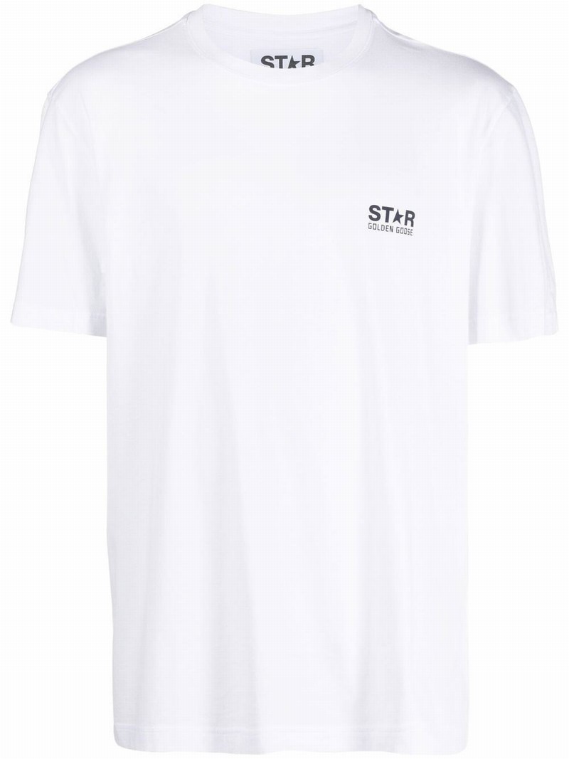 `star` `big Star Back Logo` T-shirt In Bianco