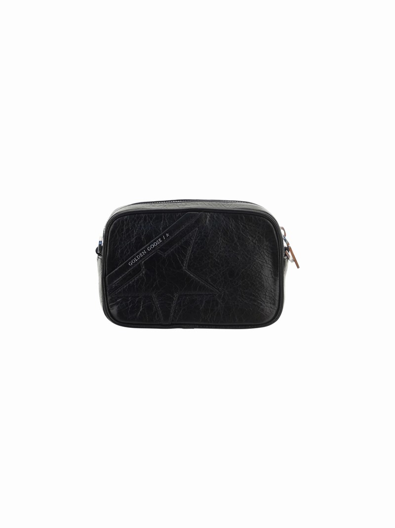 Mini Star Shoulder Bag In Black