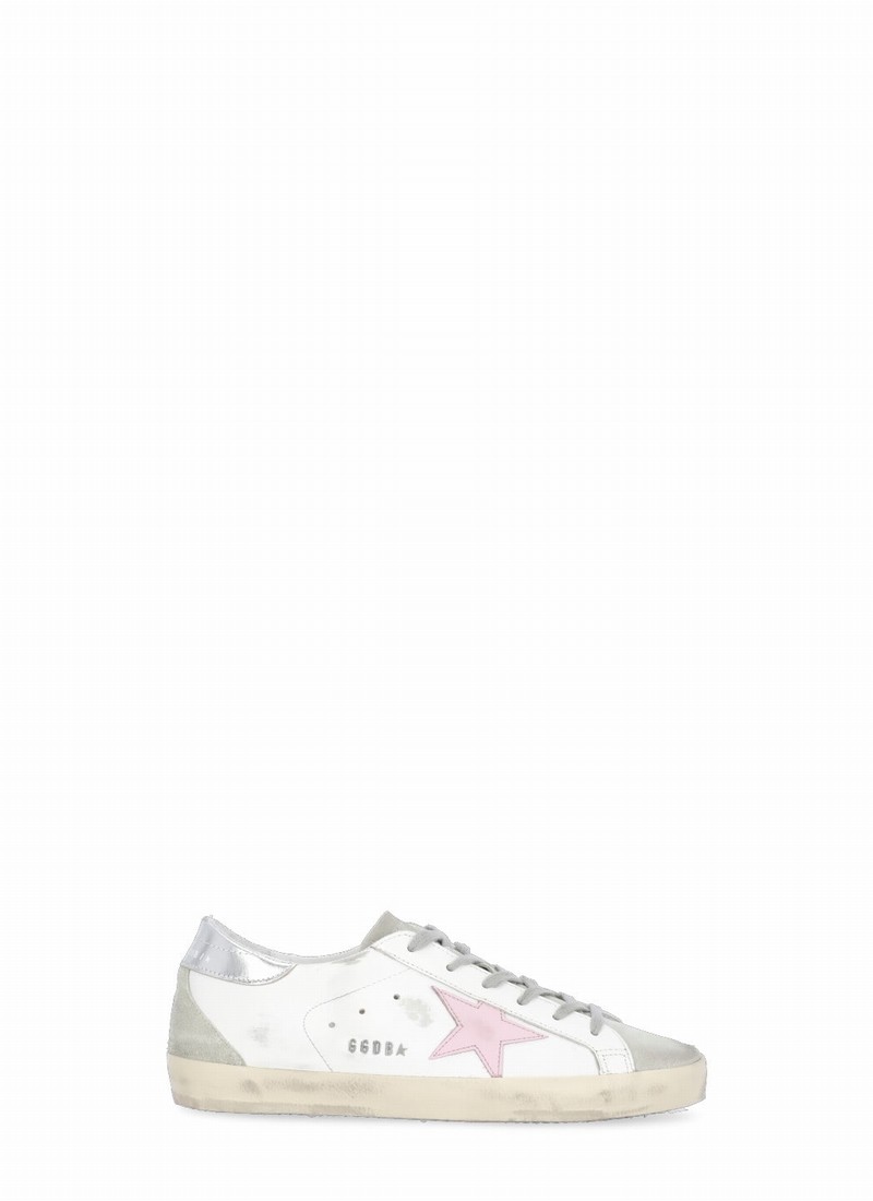 Star Spur Sneakers In White/ice/orchid Pink/silver