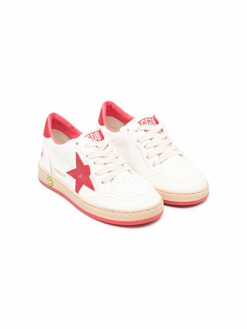 Kids' Ball Star Low-top Sneakers In White