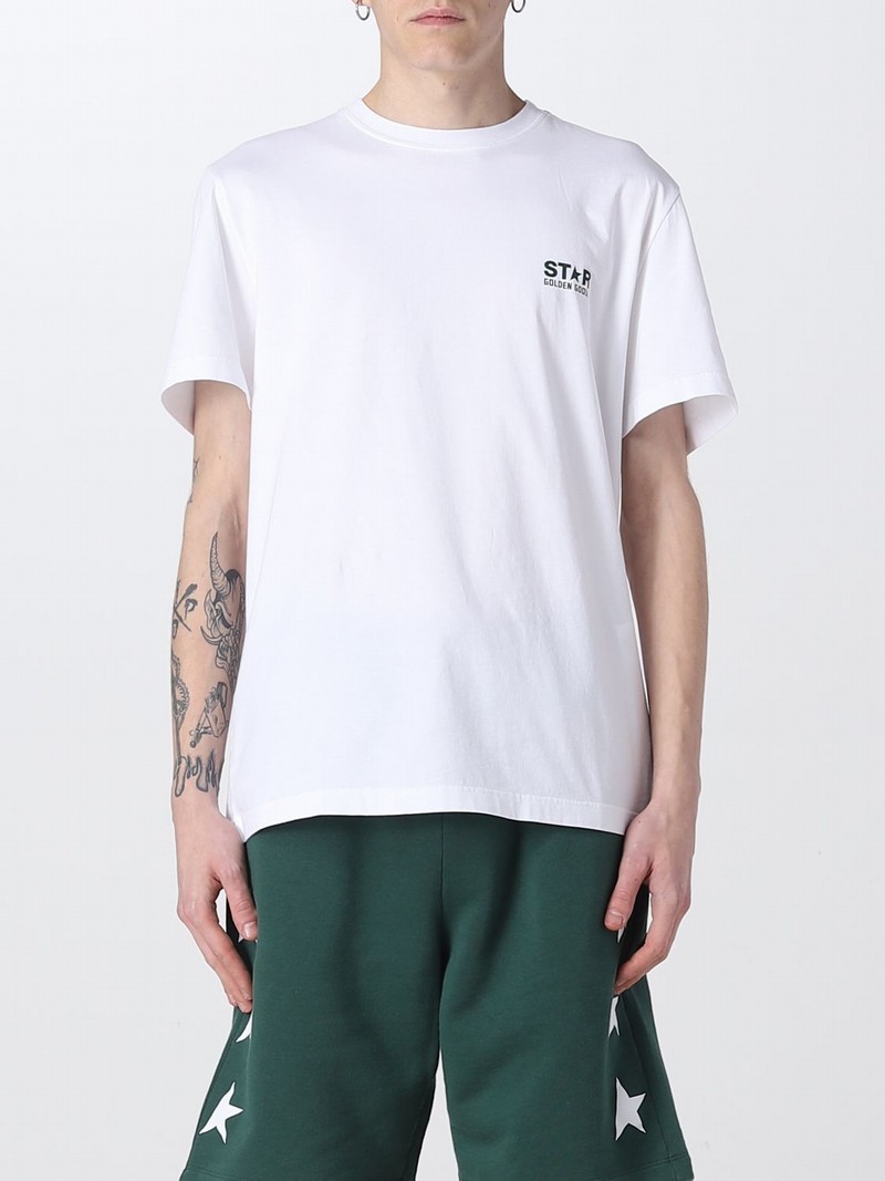 T-shirt Men Color White