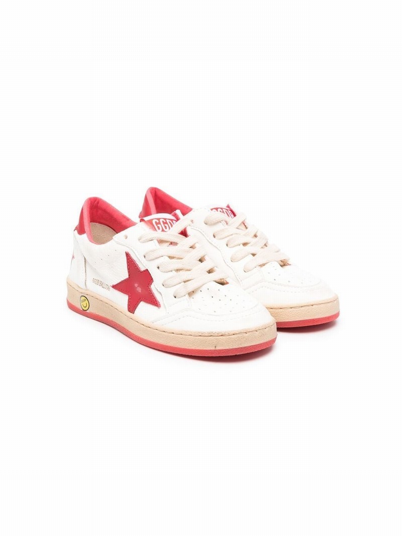 Kids' Ball Star Low-top Sneakers In White