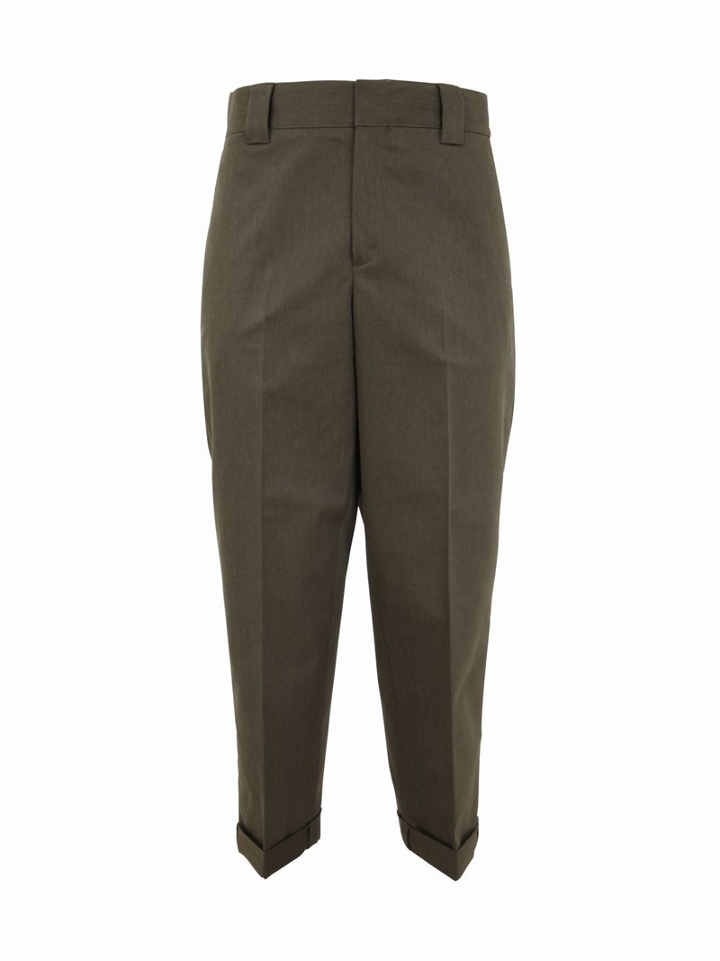 Mens Green Other Materials Pants