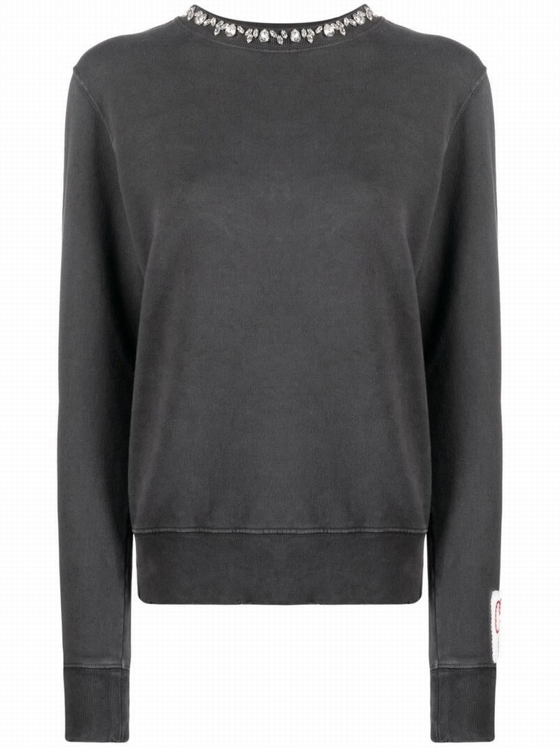 Golden W`s Regular Sweatshirt In Anthracite