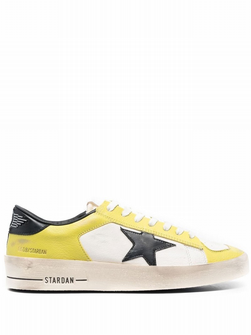 Stardan Sneakers In Yellow & Orange