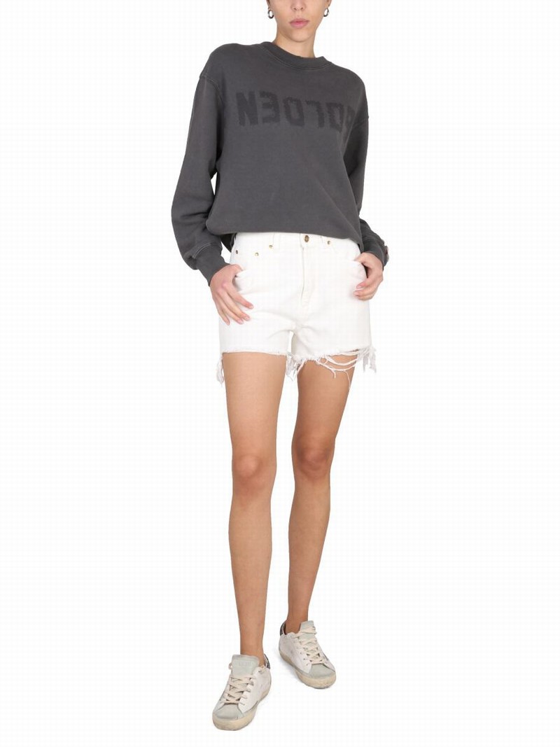 Ebe Shorts In Bianco