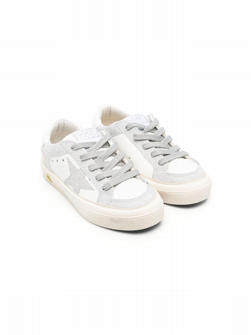 Kids' Super-star Low-top Sneakers In White