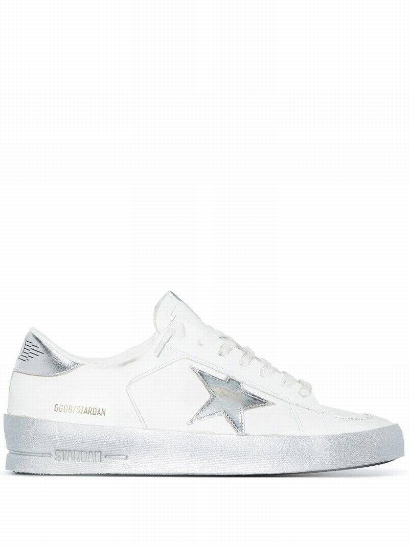 Db Sneakers In White-silver