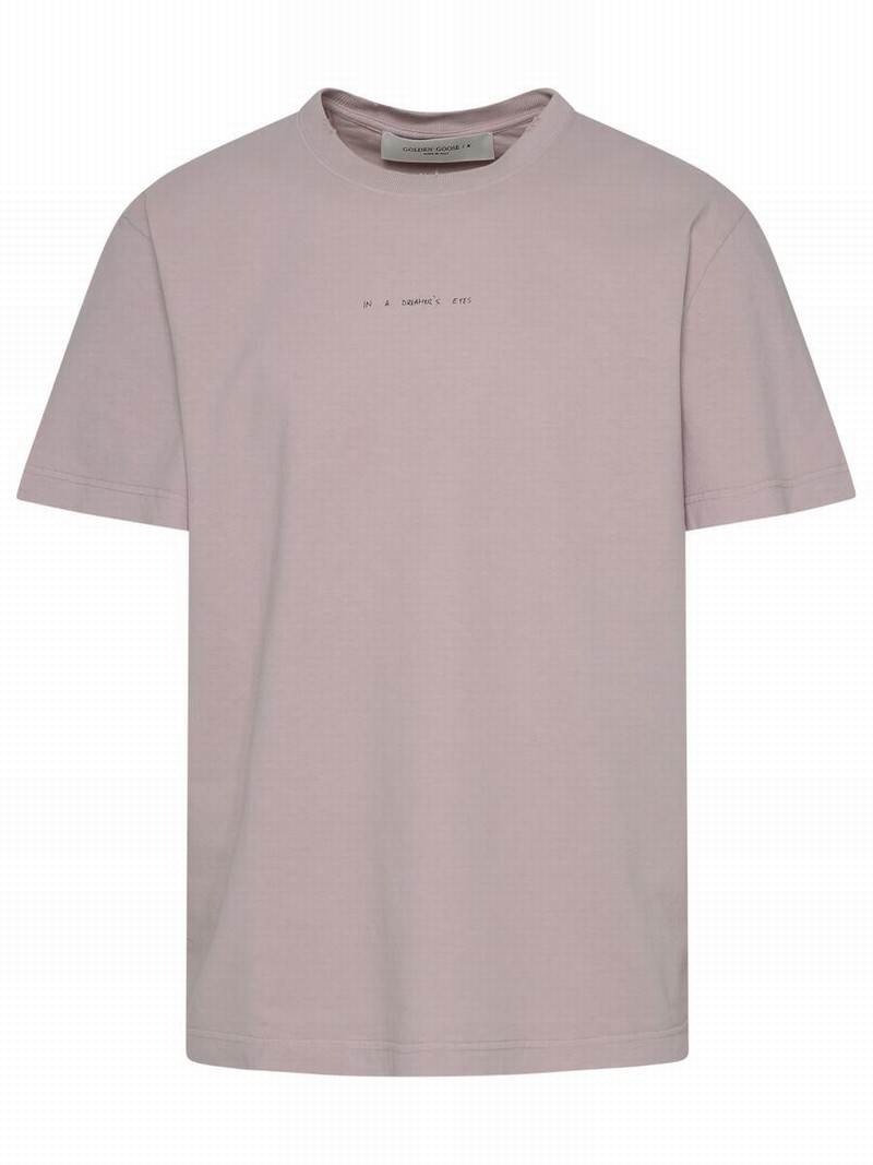 Men's Grey Other Materials T-shirt