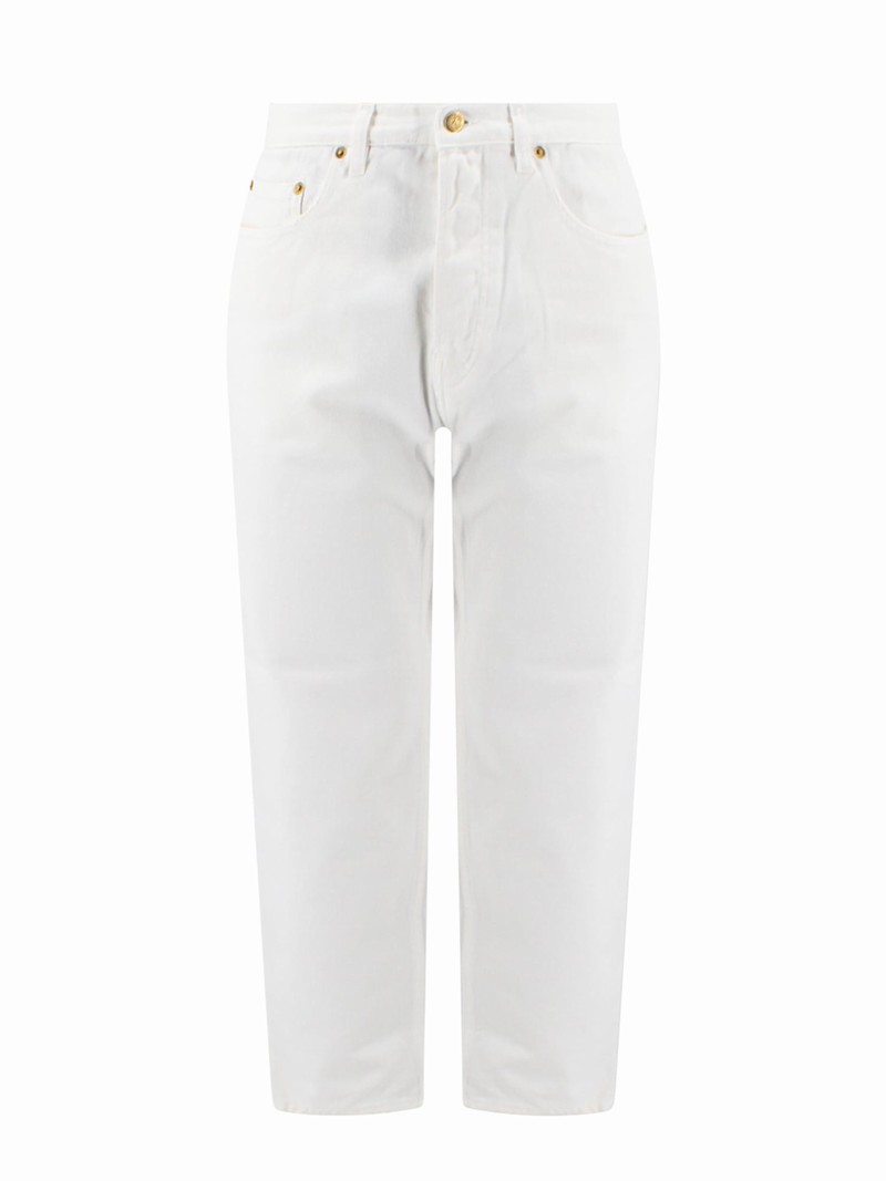 Trouser In White