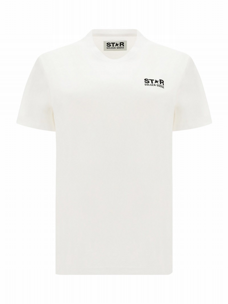 Star T-shirt In Optic White/black