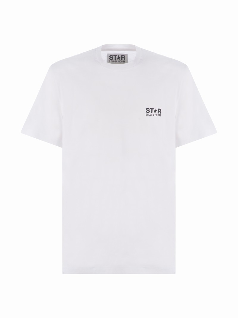 Logo T-shirt In Bianco