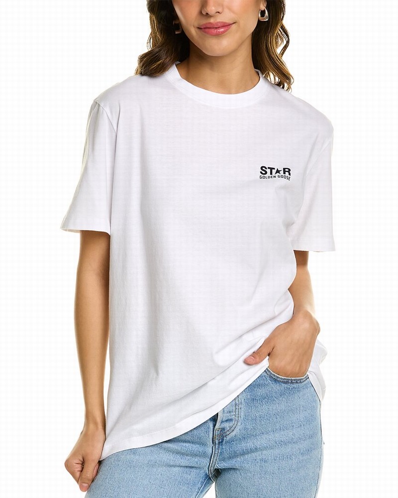 Star T-shirt In White